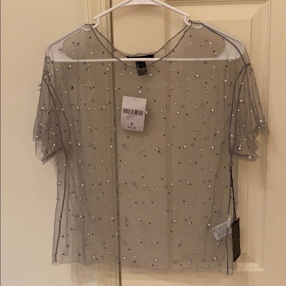 Forever 21 See through top (NEVER WORN)